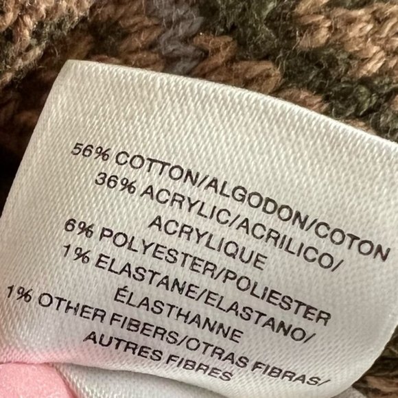 Anne Klein Knit Jacket w/Detachable Fur Collar, Fire Red Size M New w/Tag $159 - Picture 8 of 11